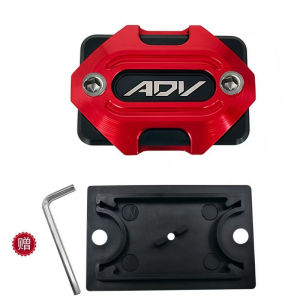 Brake Reservoir Cover Fuel Cap Master Cylinder Cover CNC Aluminum Alloy Motorcycle Accessory Dust Protection For Honda ADV 150 160 350
