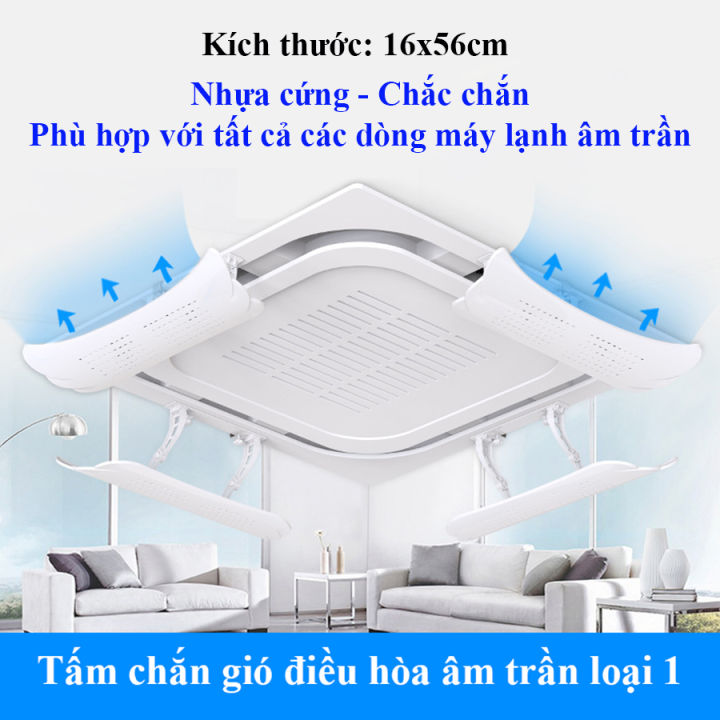 Tấm chắn gió điều hòa âm trần, giúp chắn gió, chuyển hướng gió. Tấm ...