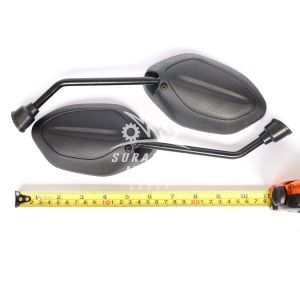 Spion LTC STANDAR Kaca Datar Model Beat Tangkai Gagang Panjang Standard Semua Honda Aksesoris Beat Variasi Vario Scoopy Yamaha Suzuki Smash Shogun Satria