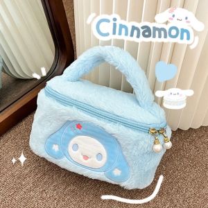 mymyshop💖พร้อมส่ง กระเป๋าเครื่องสำอาง กล่องใส่ของ 𝓢𝓪𝓷𝓻𝓲𝓸 💗ซิปรูปหัวใจ💗 น่ารักมาก มี 4 ลาย สีพาสเทล✨ มีลายใหม่เข้าเพิ่ม