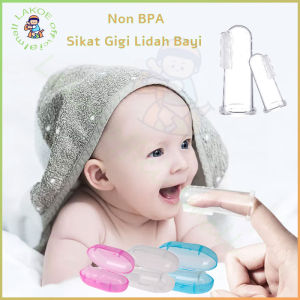BabyShine Sikat Gigi Bayi Bahan Silikon BPA Free jari bayi sikat finger tooth brush pembersih mulut bayi