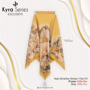 Journey Scarves Jp Terbaru Hijab Motif Exclusive Edisi Promo Ultah Kyra / Keyra Series