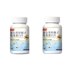 Dandelion Tablets Hovenia Chess Seed Ground Protein Tablets Frequent Urination Relief Earthworm Protein for Urinary System Health Prostate Health