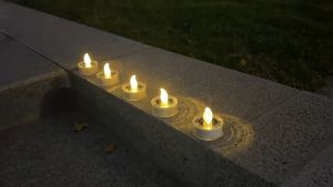 RUNVICTOR Solar Led Light Candles Flicker Flameless Waterproof Energy Saving Outdoor Garden Warm Glow 6-8hrs