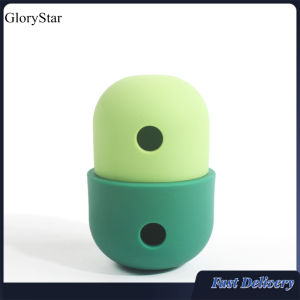 GloryStar Pet Dog Slow Feeder Food Grade Silicone Shaking Leakage Food Dispenser Container Puzzle Interactive Toys