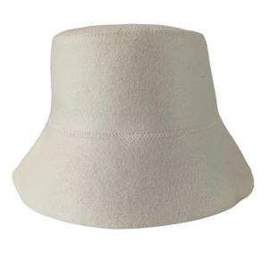 FXUP Good Water Absorption Felt Sauna Cap Quickly Drying Felt Bath Hat Fashion Head Protection Fisherman Hat Sauna Accessories