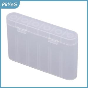 PkYeG 1 cái tự làm phụ kiện 6 khe cắm không thấm nước hộp lưu trữ cho 18650 pin cầm tay chủ trường hợp bảo vệ tổ chức