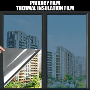 1 roll 30cm-90cm*1m privacy window film glass sticker window film one-way mirror protection privacy window protection film house glass door sticker design tinted window film to prevent heat window film sunshade