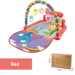 Play Mat with Piano Keyboard Baby Music Rack Early Education Toys Gym Crawling Game Pad Toys
