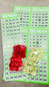 บิงโก Bingo Game Set  เกมส์บิงโก บิงโก 3 ขนาด อุปกรณ์ครบถ้วน (ไม่มีกล่อง/แพ็คแยก) บอร์ดเกม