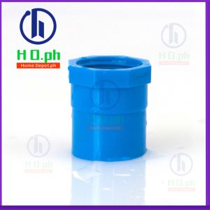 【Ready Stock】5PCS-High-Quality Blue PVC Pipe Fittings Set - Elbow Tee Coupling Cap Plug Male/Female Adaptors 1/2"/3/4"/1" - Local Delivery