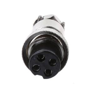 GX16 3/4/8 Pin Thread Female Circular Butting Aviation Socket Plug Wire Cable Panel Quick Connector Adapter Replacement Accessories