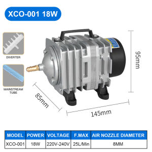 Electromagnetic Aquarium Air Pump Energy-Saving 220V Fish Tank Oxygen