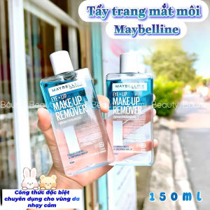 Nước Tẩy Trang Mắt & Môi Maybelline New York Eye + Lip Makeup Remover 40ml / 150ml