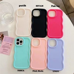case iphone 7 8 7 plus 8 plus x xs xr xs max 11 11 pro 11 pro max 12 12 pro 12 pro max gelombang case macaron wave case