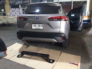 คานเหล็กเสริม ป้องกันห้องโดยสารท้าย โตโยต้า ครอส ติดตั้งง่าย ไม่เจาะตัวถังรถยนต์ เพิ่มความแกร่ง ให้รถคันโปรด