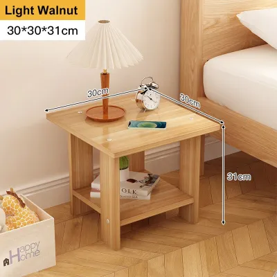 XUXU Small Table Meja Kopi Kecil Living Room Mini Square Table Rental House Tea Table Coffee Table Sofa Bedside Table Kecil Tepi Katil Almari Sisi 咖啡桌