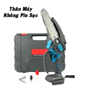 THÂN MÁY Cưa Pin Không Chổi Than BOSSUN BS-CS06BLLam Xích 6in Tra Nhớt Tự Động Chân Pin Phổ Thông