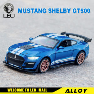 LEO 1:32 Ford Mustang Shelby GT500 Fast and Furious 9 alloy model car for kids toys for boys toys cars toys