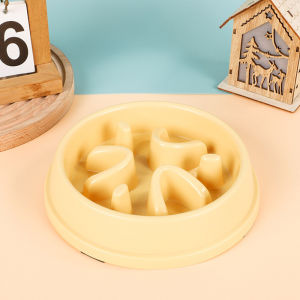 ชามข้าวหมาลดการกินเร็ว ฝึกให้ทานช้าลงช่วยลดการสำลักสำหรับสุนัขและแมวชะลอกินแบบซิลิโคน สะดวกต่อการใช้งานและล้างทำความสะอาดได้ง่าย-B52