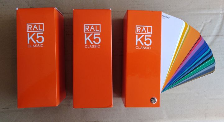 RAL K5 Classic Color Chart Semi Matt/Gloss