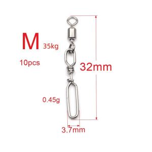 [ Khoá Lọt Khoen ] Khoá Link Câu Cá Mani Câu Lure Móc Mồi Giả Lọt Khoen Inox Cao Cấp - PKKL019