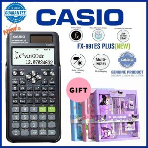 Scientific Calculator CASIO Fx-991ES plus Solar portable rechargeable calculator Stationery set