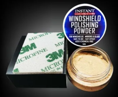 Effective Windshield Polishing Powder/ Watermark Remover/ Glass Cleaner/ Water Spot Remover/ Bathroom Shower Screen