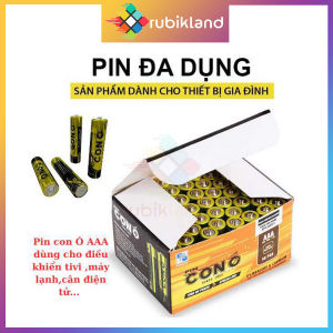 [Hộp 40 Viên] Pin AAA Pin Con Ó Pin Đũa 3A Bao Bì Mới Pin Carbon Kẽm Xài Lâu Bền Lắp Đồ Chơi Remote