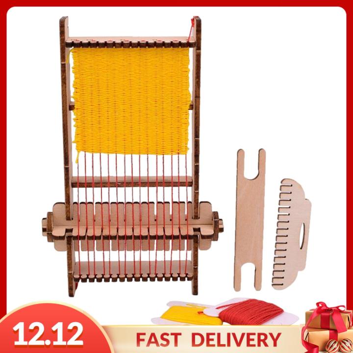 Gispark Weaving Loom Weaving Loom Kit Woven Machine with Accessories