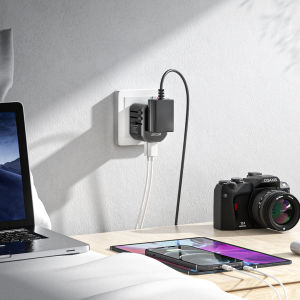 LENCENT Universal Travel Adapter All in One International Power Adapter Charger with 2 USB Port for England/America/Europe/Australia over 200 countries in the World