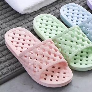 New Summer Home Slippers For Couples Bathroom Soft Sole Sandals For Men Hotel Stock Available