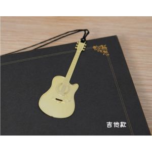 Instrument Metal bookmark 金属书签 创意金色乐器🎵