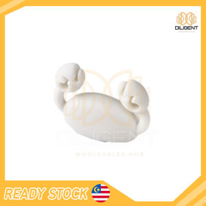 【D306 READY STOCK】Creative Rabbit Ear Shaped Data Cable Fixer Cute Little Crab Cable Wire Holder USB Cable Organizer