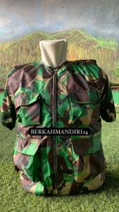 Rompi Loreng Malvinas Parasut Tanpa Lengan Vest Malvinas Outer Malvinas