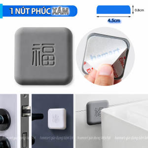 Nút Cao Su Chặn Cửa Chống Va Đập Hamart Dán Bảo Vệ Tường Keo 3M Siêu Dính Chống Ồn Tiện Lợi