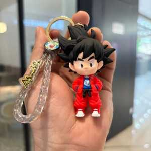 Gantungan Kunci Anime Dragon Ball COOL Goku HOODIE HYPEBEAST Cute Kawaii Lucu Hadiah Aksesoris Tas Keychain