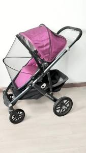 Stroller Mosquito Net For Cybex Libelle Orfeo Series Buggy Insect Proof Net Elastic Band Buckle Strap Fixation Baby Accesories