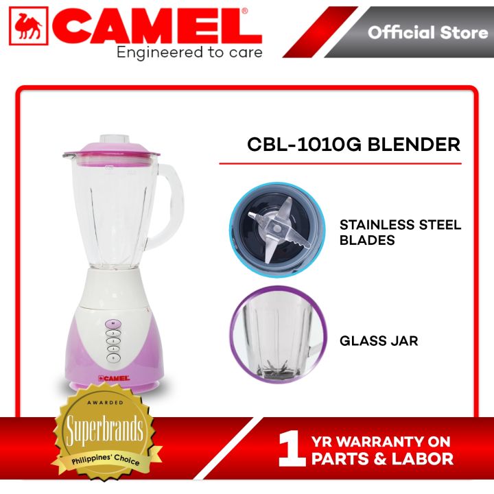 Camel CBL 1010G 360 Cordless Glass Blender 750ml with Overheat