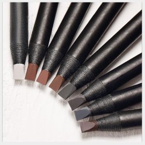 Chì Kẻ Mày Xé Phẩy Sợi không trôi Haozhuang Make Up Milano Eyebrow Pencil Precicion