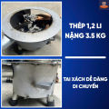 Bếp Củi không khói - chống đen nồi. 