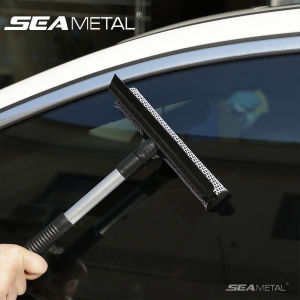 Seamital bàn chải vệ sinh cửa sổ gương kính bụi hình chữ T gạt nước hai mặt cọ bọt biển phòng tắm nhà bếp dụng cụ làm sạch