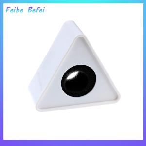[Feibe Befei] Durable microphone interview triangular logo flag station ABS plastic