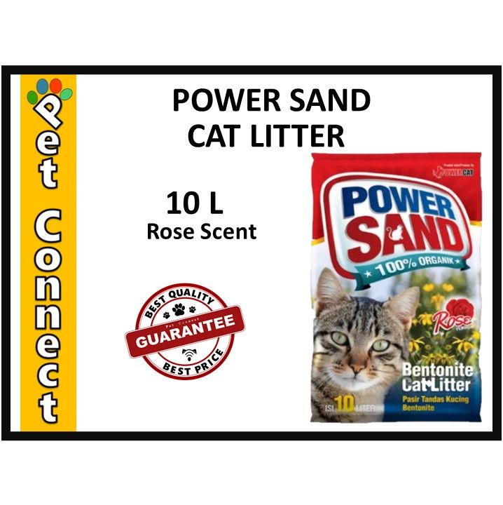 PowerSand 10L by Power Cat Bentonite Cat Litter Power Sand Lazada PH