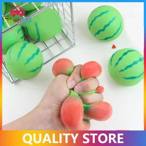 [Eleanor] New Artificial Fruit Watermelon Squeeze Toys Slow Rebound Red Vent Ball Kids Adult Decompression Toy