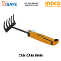 Bộ dụng cụ làm vườn INGCO dụng cụ xới đất cây đào đất cào xới đất làm vườn đi cắm trại xẻng đào đất cuốc đất.
