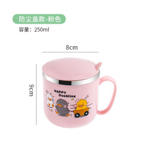 Cangkir Air Anak-anak Baja Tahan Karat 304 UKURAN 280ML