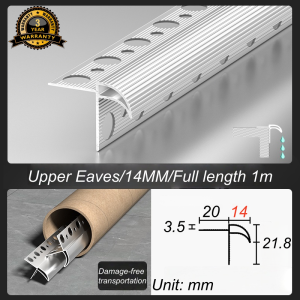 Aluminum alloy Eaves Drip Edge - roof eaves water guide strip waterproof anti-crack