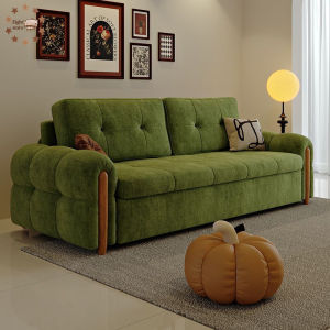 New Chenier Sofa Bed Cream Integrated Small House Living Room Multi functional Foldable Storage Dual use Bed
