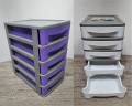 cute mini drawer for anik anik 23x16 cm / abubot storage box / high quality and stackable organizer. 